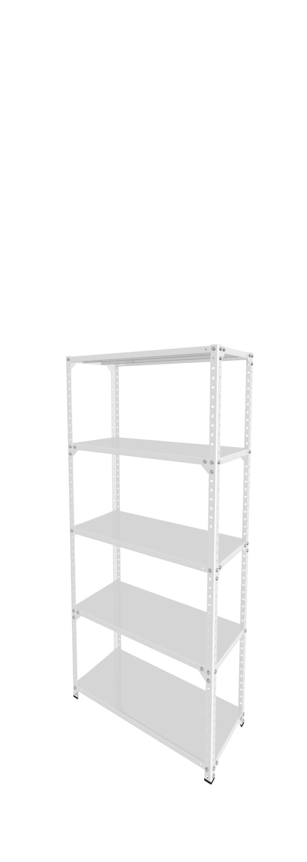 Metalna Polica C 200x100x70/5 Crna