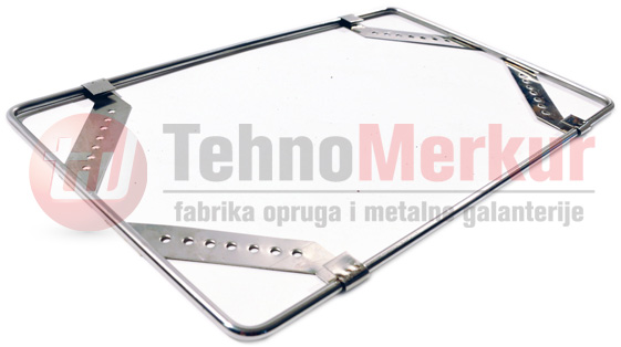 Okvir - ram za registarske tablice tip: B - Inox - džipovi
