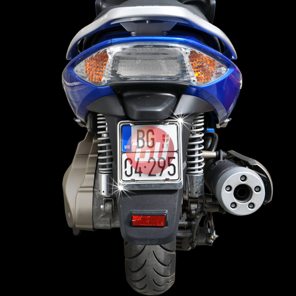 Okvir - ram za registarske tablice tip: C - Inox - motori