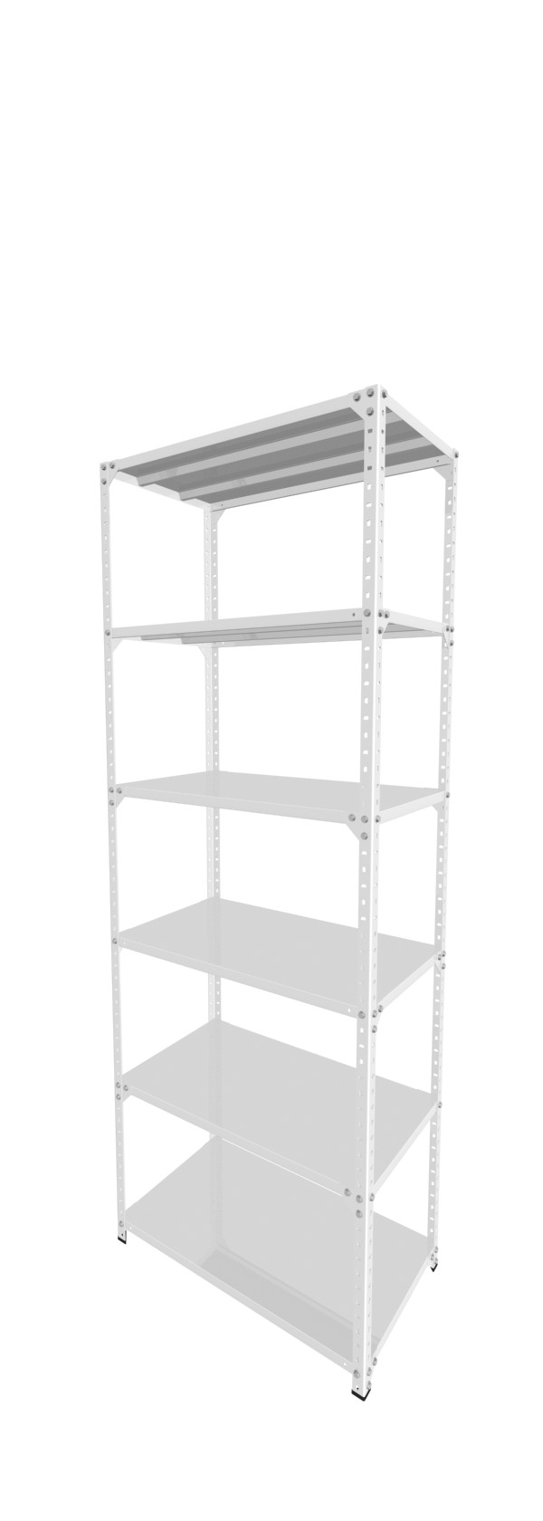 Metalna Polica C 250x090x50/6 Bela