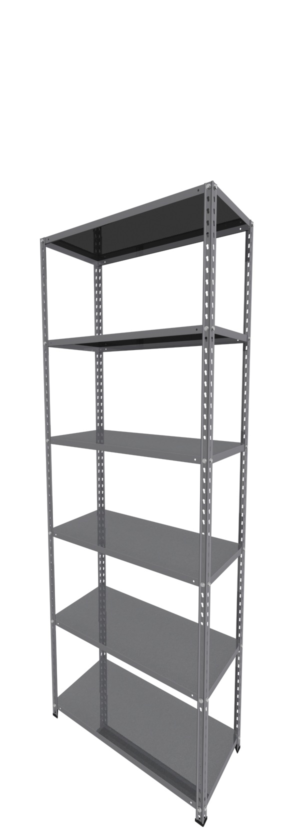 Metalna Polica B 250x090x40/6 Al.Siva