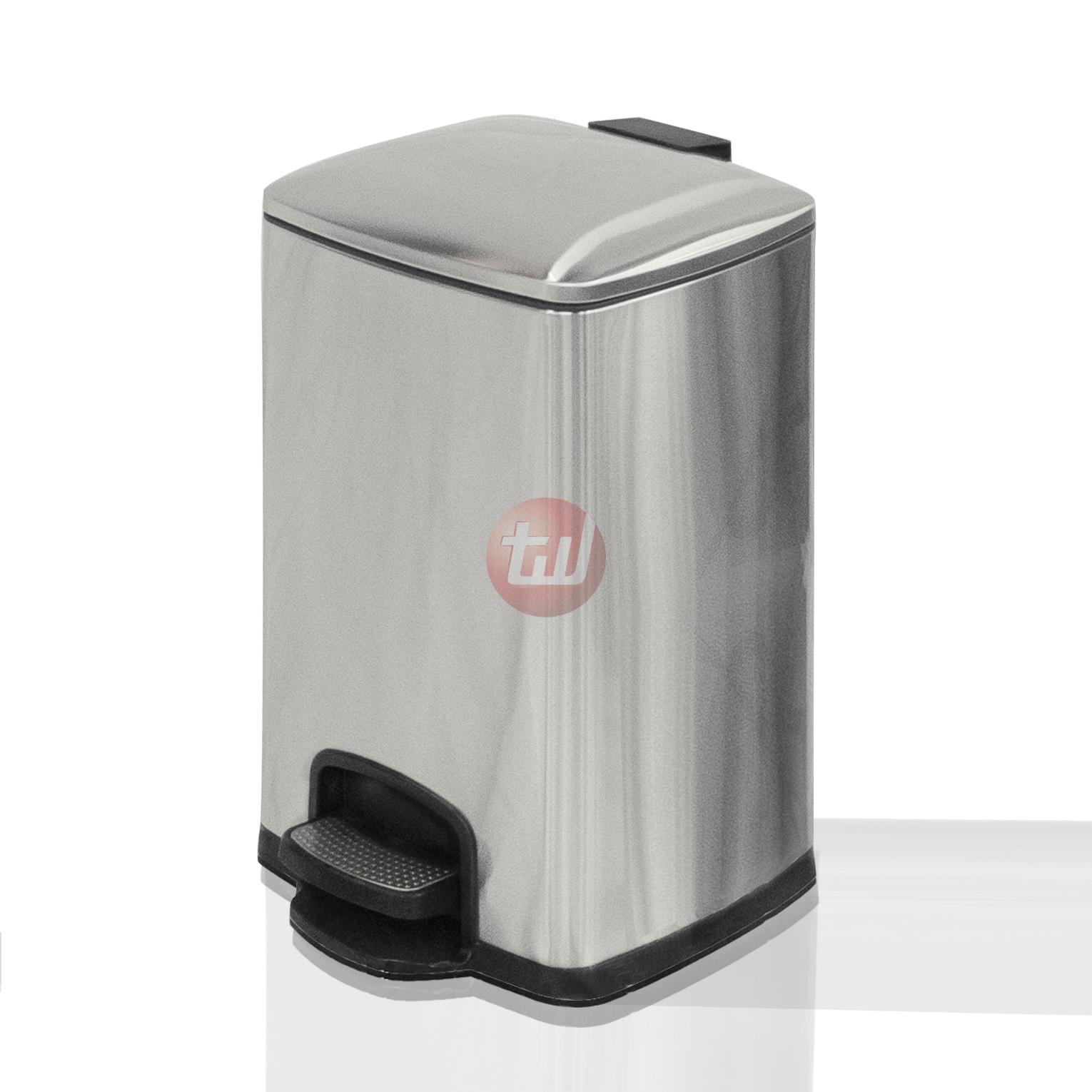 Bin with pedal 20L-inox